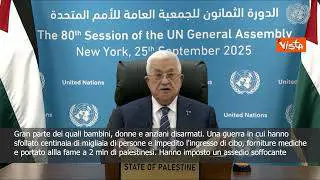 Abbas (Anp): Israele sta perpetrando un crimine contro l'umanità, documentato