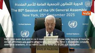 Abu Mazen (Anp): A Gaza in atto da due anni un genocidio