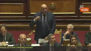Crosetto al Senato: Piangiamo tutti per i bambini a Gaza, stiamo contribuendo a cambiare le cose