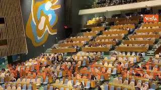 Ecco l'aula dell'Onu dove si svolge l'assemblea generale