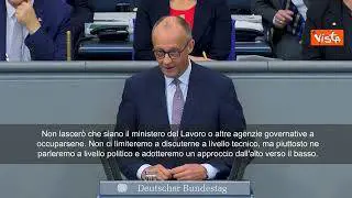 Merz: Priorità assoluta è riformare reddito cittadinanza. Vale la pena andare a lavorare