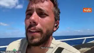 Attivista Thiago Avila su Flotilla: Da Israele guerra psicologica. Danni ad attrezzature elettronici