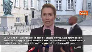 Kallas: Vogliamo pace e cessate il fuoco in Ucraina