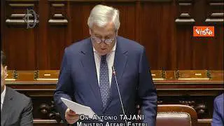 Tajani: Ho nel cuore gli sguardi spaventati dei bambini palestinesi arrivati in Italia