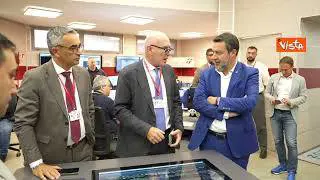 Sciopero generale per Flotilla, Salvini nella sala operativa Rfi per controllo traffico ferroviario