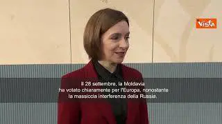 Maia Sandu: Voto Moldavia test per democrazia, sventati i piani russi