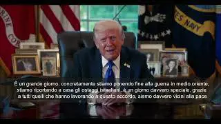 Hamas dice sì al piano di Trump, il Presidente Usa: "Siamo davvero vicini alla pace"