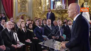 Descalzi agli Eni Award al Quirinale: Attenzione a impatto ricerche su società