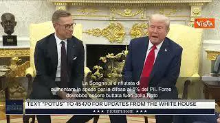 Trump: La Spagna forse dovrebbe essere espulsa dalla Nato