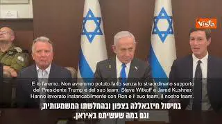 Governo Israele approva accordo pace, Netanyahu: Ci troviamo in un momento di svolta epocale