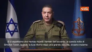 Guerra Palestina, Defrin (Idf): Ritorno ostaggi? "Israele non dimentica la sua gente"