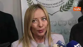 Meloni: Con attuazione piano pace più vicino riconoscimento Stato Palestina