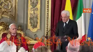 Mattarella: Reazione ad attacco Hamas 7 ottobre ha superato proporzionalità e i confini di umanità