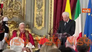 Mattarella: Non dobbiamo arrenderci a società dominata da oligarchi