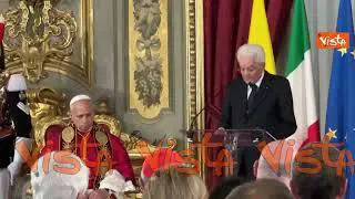 Mattarella: È essenziale disarmare gli animi e le parole