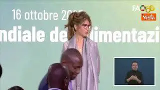 Cerimonia 80 anni Fao, l'arrivo della premier Meloni