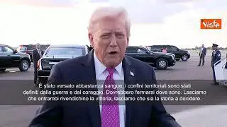Trump: Kiev e Mosca si fermino dove sono. Confini territoriali sono stati definiti dalla guerra