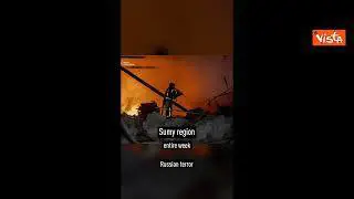 Le distruzioni in Ucraina dell’ultima settimana di bombardamenti russi