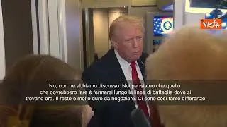 Guerra Ucraina, Trump: Non ho discusso di Donbass con Zelensky, si fermino su linee del fronte