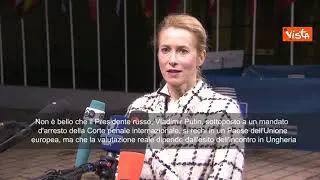 Kallas: "Non è bello che Putin vada in Ungheria per colloqui"