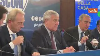 Manovra, Tajani: Non votiamo la tassa sui proprietari case, faremo di tutto per modifica