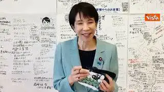 Sanae Takaichi eletta prima premier donna in Giappone. Eccola che presenta il suo canale social