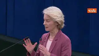 Von der Leyen: Serve un "Draghi plus" per completare mercato unico
