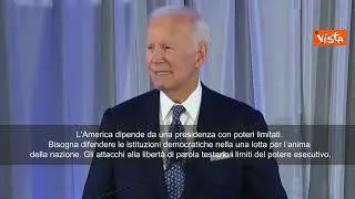 Joe Biden torna a parlare in pubblico dopo la radioterapia: Difendere l'anima della nazione