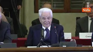 Mattarella: Ue ritrovi slancio e coraggio, urgente accelerare