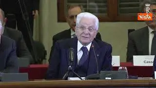 Mattarella: Passaggio all'Euro frutto di coraggio e visione, premiati da cittadini Paesi aderenti