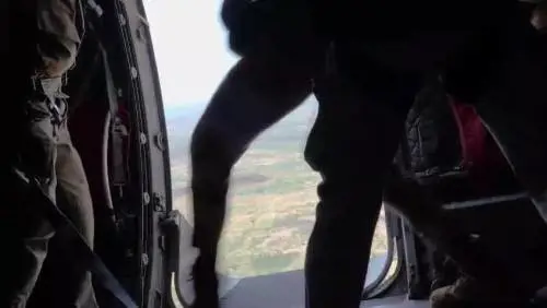 L'addestramento italiano dei paracadutisti nigerini