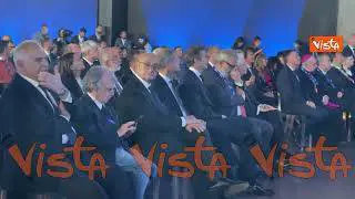 Mattarella all'Aeroporto di Fiumicino per celebrare i 65 anni dello scalo