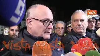 Crollo Torre dei Conti a Roma, Gualtieri: "Ora speriamo che l'operaio estratto vivo ce la faccia"