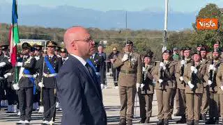 4 Novembre, Lorenzo Fontana al Sacrario militare di Redipuglia rende omaggio ai Caduti