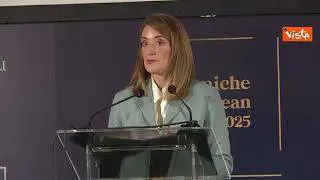 Metsola: Aggressione russa a Ucraina è stata una sveglia sul modo in cui intendiamo la pace