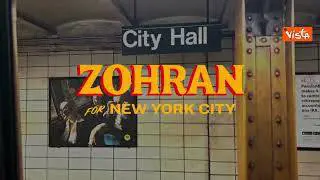 "Prossima fermata Municipio", il neo sindaco di New York Zohran Mamdan posta il video della metro
