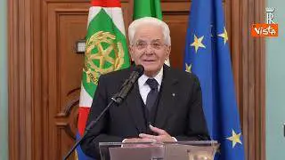 Mattarella: La guerra non ha abbandonato il mondo, Ucraina e Medio Oriente soltanto le più vicine