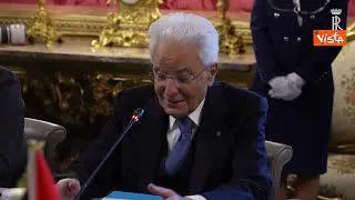 Mattarella riceve Abu Mazen: Italia e Palestina legate da una profonda amicizia