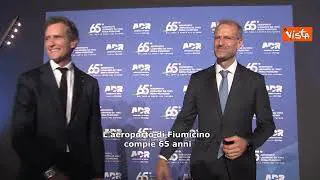 Aeroporto di Fiumicino compie 65 anni, le celebrazioni con Mattarella e vertici di AdR, Enac, Mundys