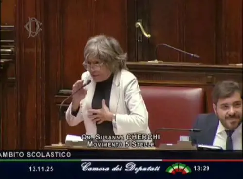 L'attacco choc della grillina Cherchi al ministro Valditara