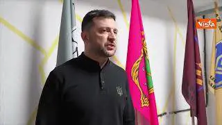 Zelensky a sorpresa tra le truppe di prima linea a Zaporizhzhia