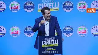 Salvini a Napoli: Se non ti piace il calcio e San Gennaro torna a casa tua
