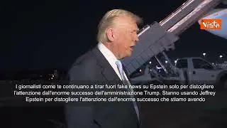 Trump: Giornali usano fake news su Epstein per distogliere attenzione da successi Governo SOTT