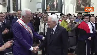 Il Presidente Mattarella partecipa all'inaugurazione anno accademico della Scuola Alti Studi a Lucca