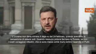 Piano di pace per l'Ucraina, Zelensky: Momento difficile, siamo a un bivio
