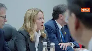 Meloni incontra il Primo Ministro cinese Li Qiang per un bilaterale al G20 Sudafrica