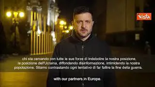 Zelensky: La Russia ha interesse a far fallire piano di pace