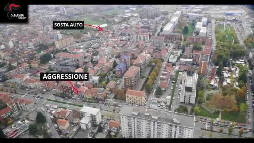 Il video dell'omicidio di Collegno