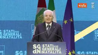 Mattarella: Natalità tema vitale per il nostro Paese e per l'Europa