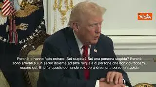 Trump a cronista dopo domanda su sparatoria di Washington: Sei stupida?
